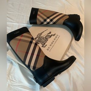 Women’s Burberry Rain Boots